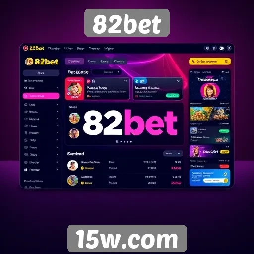Interface e experiência do usuário no 82bet